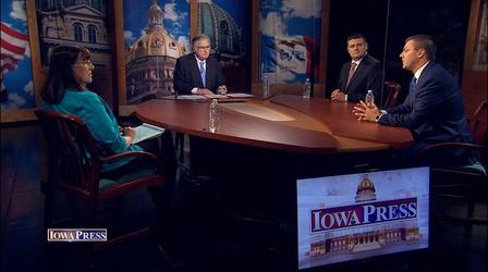 Video thumbnail: Iowa Press Republican legislative leaders