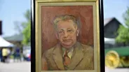 Appraisal: 1947 Franz Kline Oil Portrait
