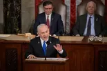 Netanyahu defends Israel's Gaza war in address to Congress