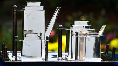 Video thumbnail: Antiques Roadshow Appraisal: 1928 Louis Rice-designed Coffee & Tea Service