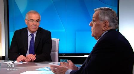 Video thumbnail: PBS NewsHour Shields and Brooks on Trump’s role in the economy