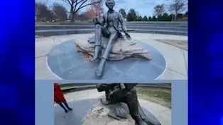 Lincoln's Top Hat from Bronze Sculpture Missing