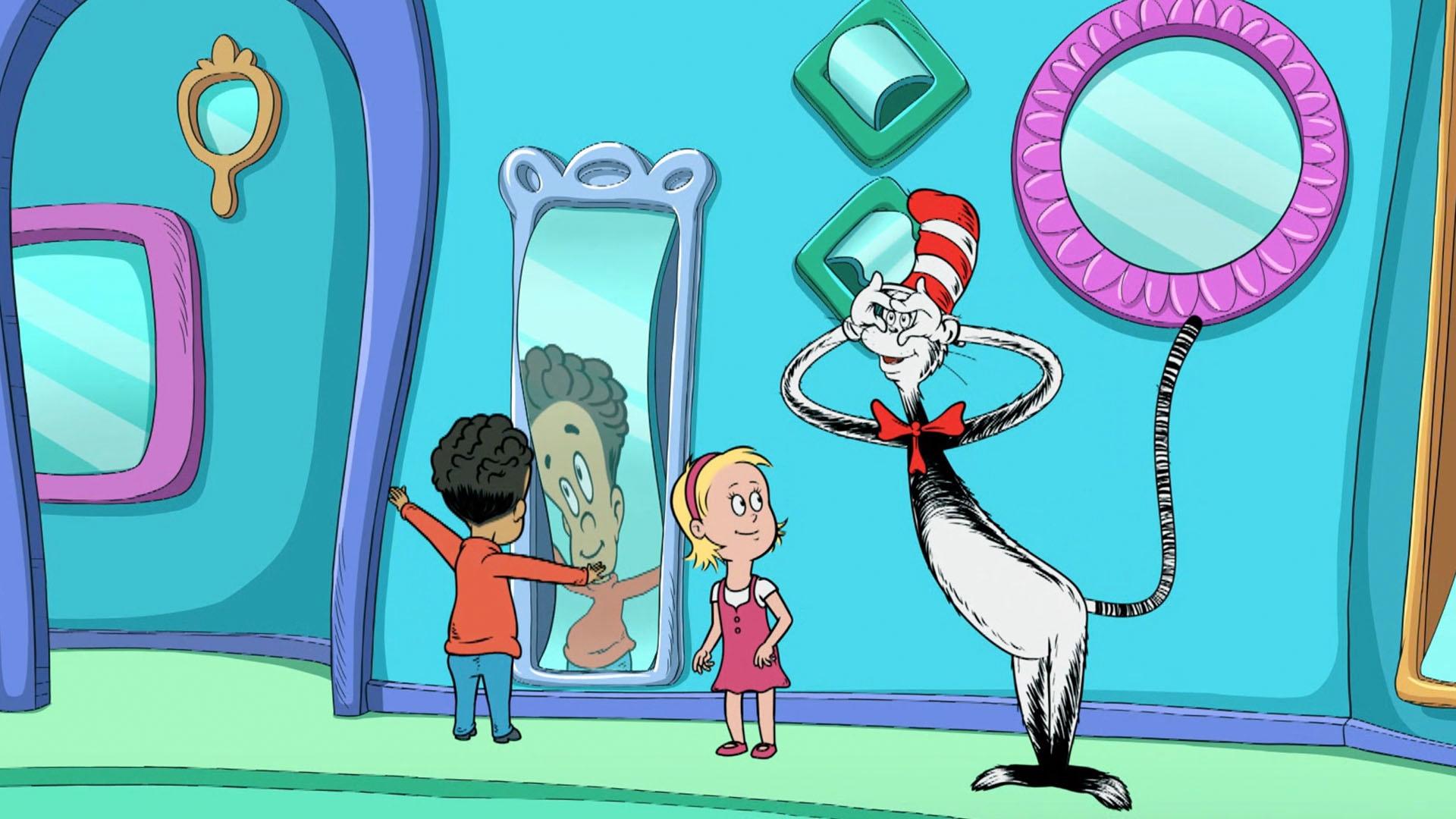 The Cat in the Hat | How Do Fun House Mirrors Work? | Season 3 | Episode 5  | PBS