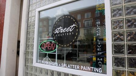 Video thumbnail: Making It Akron DIY studio Street Craftery brings healing through art