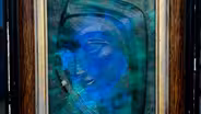 Appraisal: 1967 Edris Eckhardt Glass Plaque