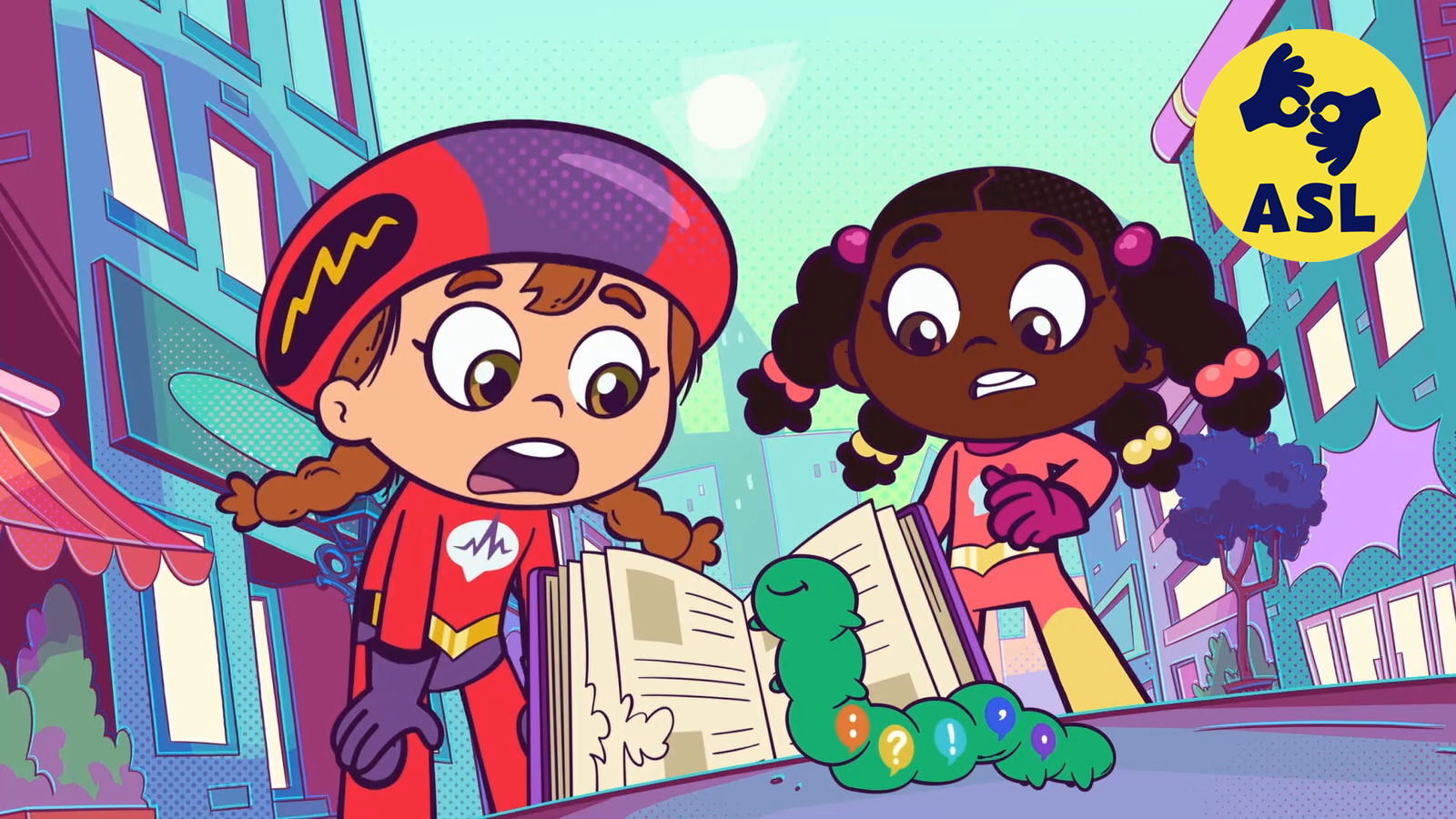 Attack of the Bookworm! / The Perilous Pancake Picnic! / Space Race! (ASL)