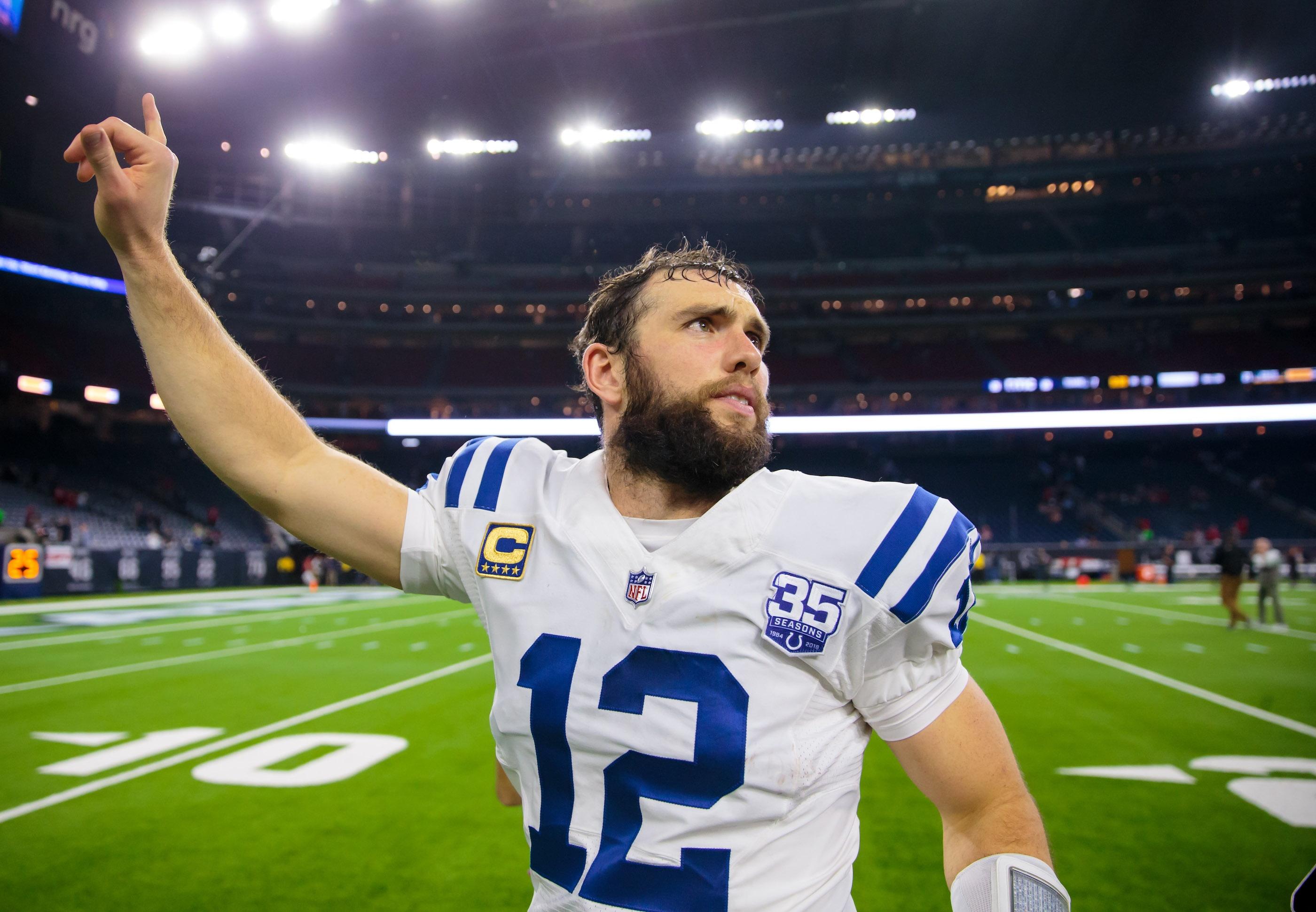 November 18, 2018: Indianapolis Colts quarterback Andrew Luck (12