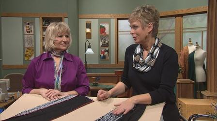 Video thumbnail: Sewing With Nancy Favorite Scarves to Sew, Part One Encore Presentation