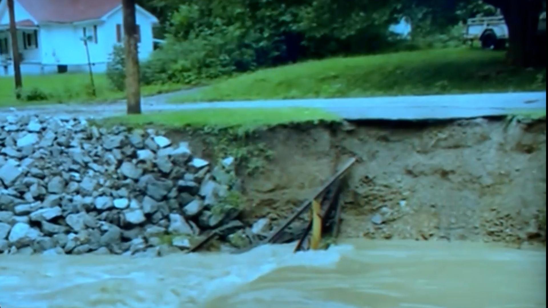 Franklin Co. Child Swept Away In Floodwaters Drowns