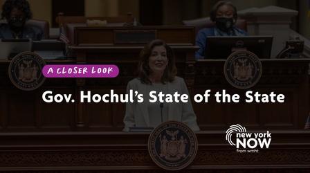 Video thumbnail: New York NOW A Closer Look: Gov. Hochul's State of the State Address