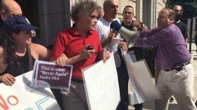 Video thumbnail: NJTV News Essex County sheriff’s officers clash with protesters