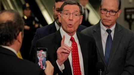 Video thumbnail: PBS NewsHour Sen. Barrasso: Early remdesivir results 'very encouraging'