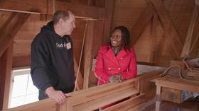Video thumbnail: Wisconsin Life Wis. Life Host Angela Fitzgerald Vists Little Chute Windmill