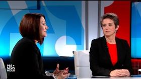 Video thumbnail: PBS NewsHour Amy Walter and Tamara Keith on Warren’s poll numbers