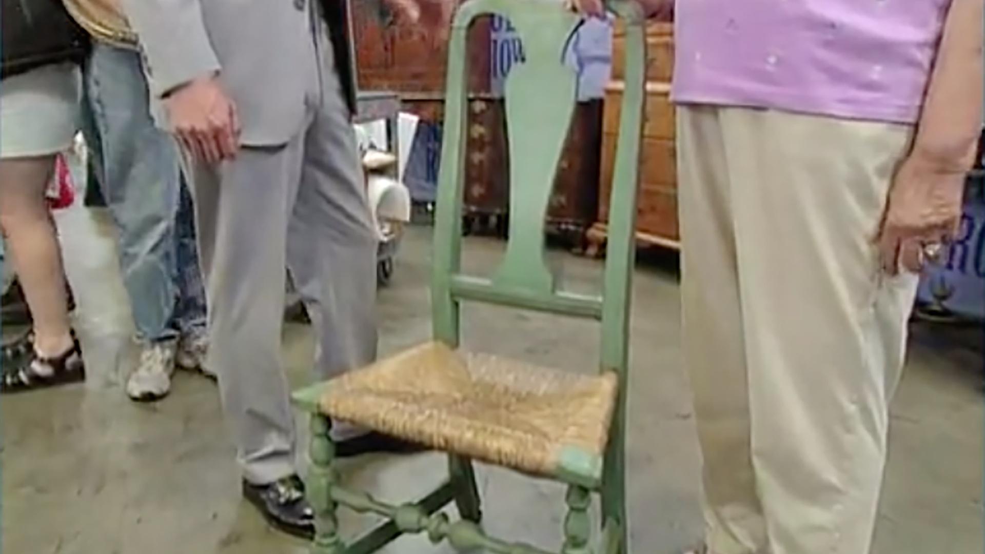 Appraisal Massachusetts Chair, ca. 1740 Antiques Roadshow WLIW