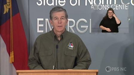 Video thumbnail: NC Emergency Management and Weather 01/16/22: Inclement Weather News Conference (English)