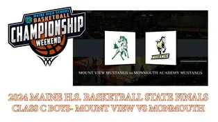 Mount View Mustangs vs. Monmouth Academy Mustangs Boys Class C Championship