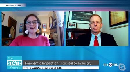 Video thumbnail: The State We're In 10/7/2020 - Pandemic Impact on Hospitality Industry