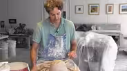 Art Demostration: Making a Pot using a Leach Pottery Wheel