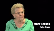 Esther Reeves: Moving into Town