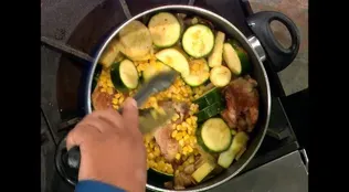 Calavacitas com Pollo