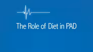 The Role of Diets in PAD