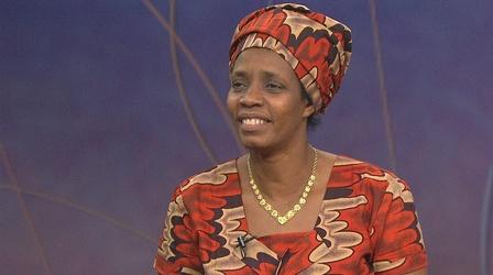 Video thumbnail: Dialogue Refugee Advocate Rose Mapendo