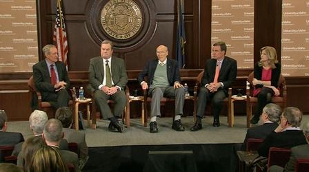 Video thumbnail: Idaho Reports McClure Symposium on Federal Fiscal Issues