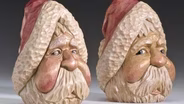 Rick Jensen: Santa Claus Woodcarvings