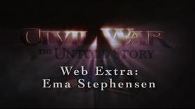 Video thumbnail: CPT12 Presents Civil War: The Untold Story Web Extra – Ema Stephensen