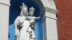 Video thumbnail: Street Level Navajo Street - Our Lady of Mount Carmel Church