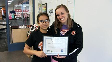 Video thumbnail: WGVU Presents Cool Teacher - Mrs. Palowski