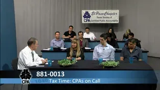 Tax Time: CPA's On Call 2017