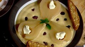 Video thumbnail: KCTS 9 Cooks Poached Pears in Moscato with Zabaglione