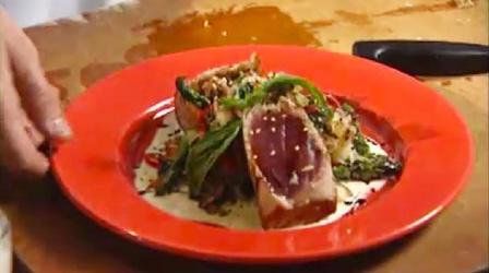 Video thumbnail: KCTS 9 Cooks Sesame and Potato Vermicelli with Ahi Tuna