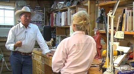 Video thumbnail: Wyoming Chronicle D. Michael Thomas - Sculptor