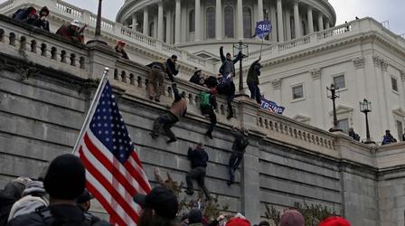 Video thumbnail: PBS NewsHour How disinformation around Jan. 6 riot has divided Americans