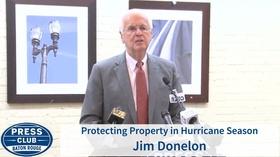 Video thumbnail: Press Club Protecting Property in Hurricane Season | Jim Donelon
