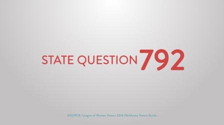 Video thumbnail: Election Coverage State Question 792