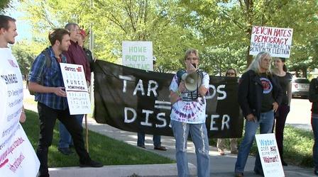 Video thumbnail: The Oklahoma News Report Fracking Protests