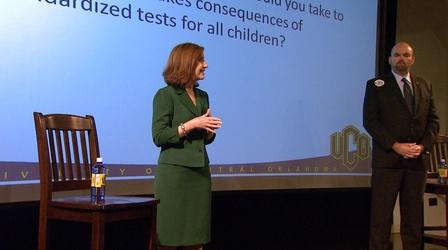 Video thumbnail: The Oklahoma News Report State Superintendent of Public Instruction Debate