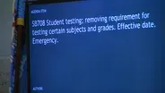 Reduced State-Mandated Tests for Students
