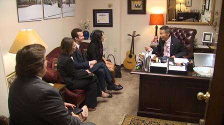 Video thumbnail: The Oklahoma News Report Students in Politics