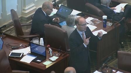 Video thumbnail: The Oklahoma News Report House minority leader Scott Inman on Senate Bill 809