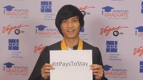 Video thumbnail: Vegas PBS American Graduate It Pays to Stay PSA #2