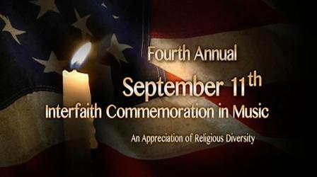Video thumbnail: Nine PBS Specials Fourth Annual Interfaith Commemoration in Music