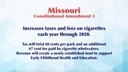 Voters' Guide: Amendment 3 & Proposition A