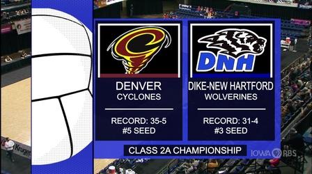 Video thumbnail: Iowa PBS Presents (2A) 2020 IGHSAU Girls State Volleyball Championships