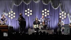 Video thumbnail: PBS NewsHour Nathaniel Rateliff on 'treading water' & finding his sound