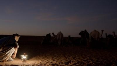 Desertification in Chinguetti